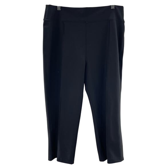 Epoque Evolution Pants - Époque Evolution Jet Set Black Cropped Casual
Activewear Pull In Pants Size 16P